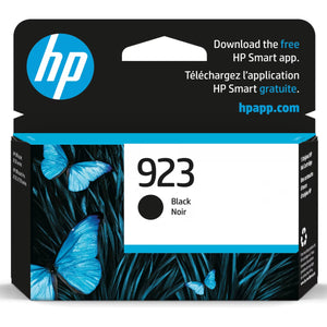 HP 923 (4K0T3LN) Black Original Inkjet Cartridge - Cartouches Certifiées