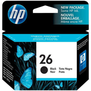 HP 26 (51626A) Black Original Inkjet Cartridge - Cartouches Certifiées