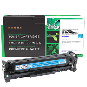 Refurbished HP (312A) Cyan Toner Cartridge - Cartouches Certifiées