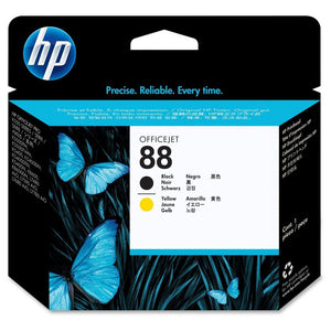 HP 88 (C9381A) Black and Yellow Original Printhead - Cartouches Certifiées
