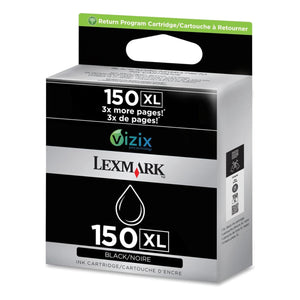 LEXMARK 150XL Black Original Inkjet Cartridge - Cartouches Certifiées