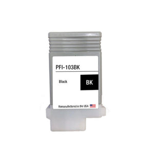 Refurbished CANON PFI-103 (2212B001AA) Black Inkjet Cartridge - Cartouches Certifiées