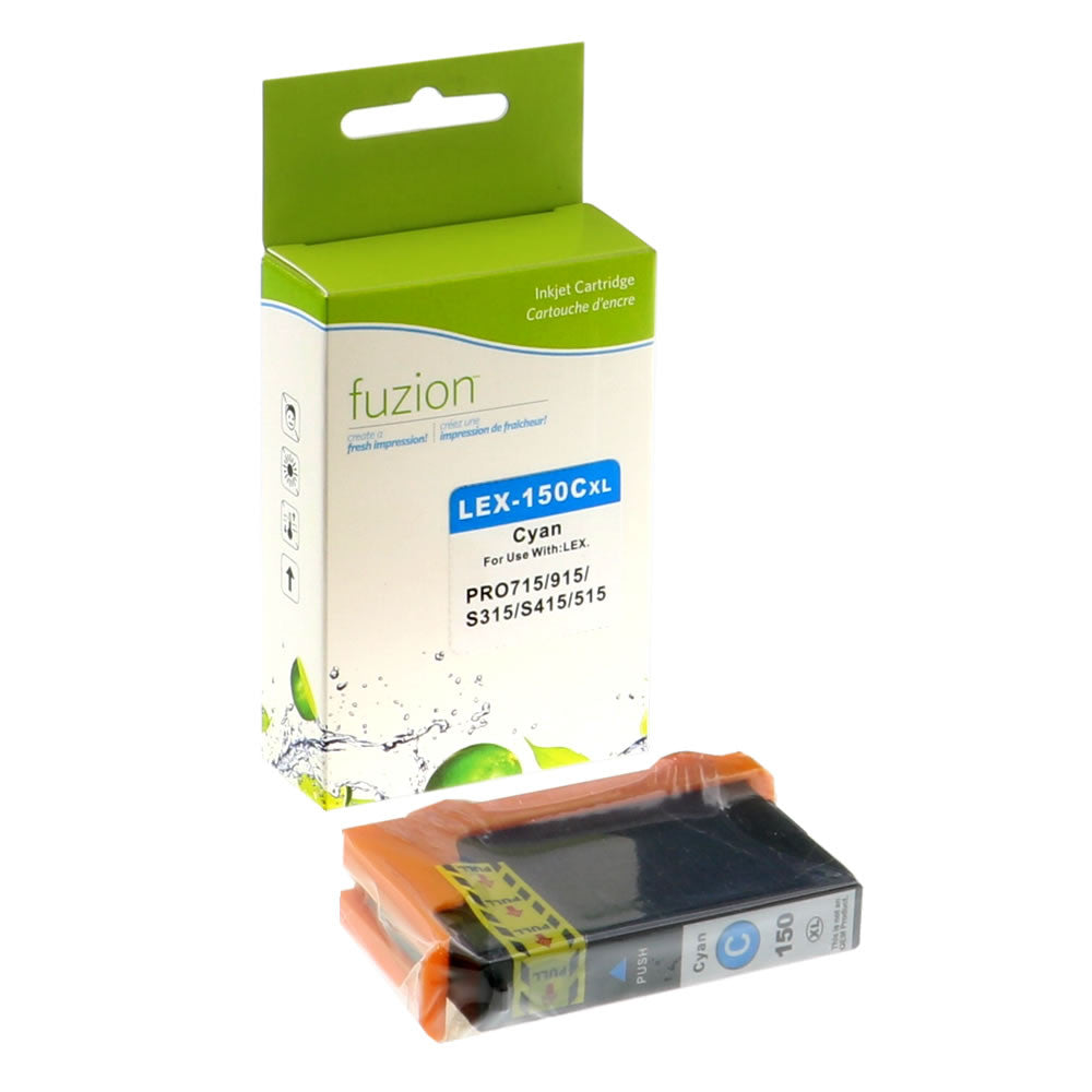 Compatible LEXMARK 150XL Cyan Inkjet Cartridge Premium Quality - Cartouches Certifiées