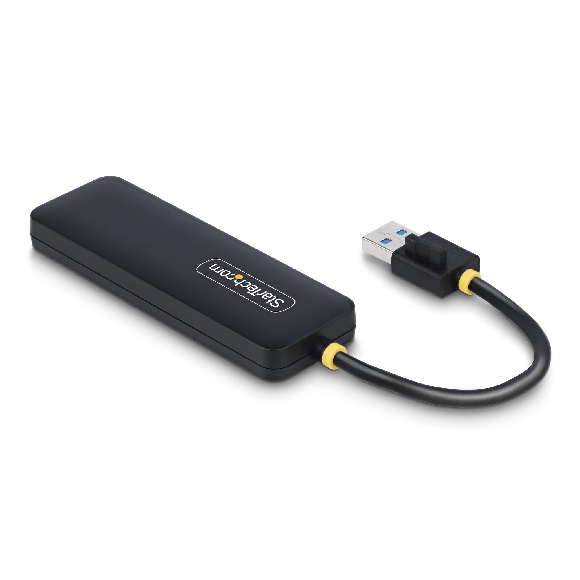 StarTech.com H5A4A-USB-HUB hub & concentrateur USB 3.2 Gen 1 (3.1 Gen 1) Type-A 5000 Mbit/s Noir - Image 2