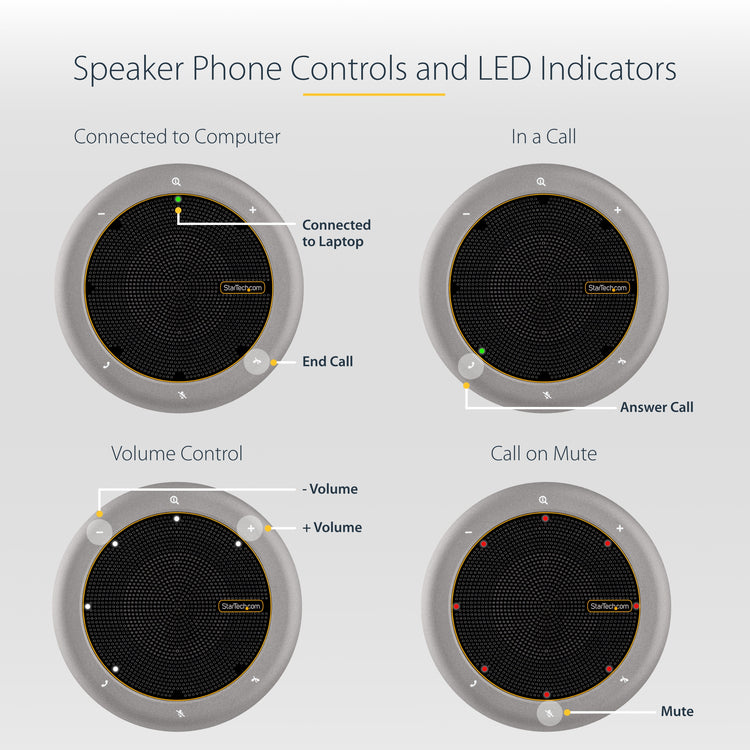 StarTech.com DKTBRSPMPD haut-parleur Gris - Image 10