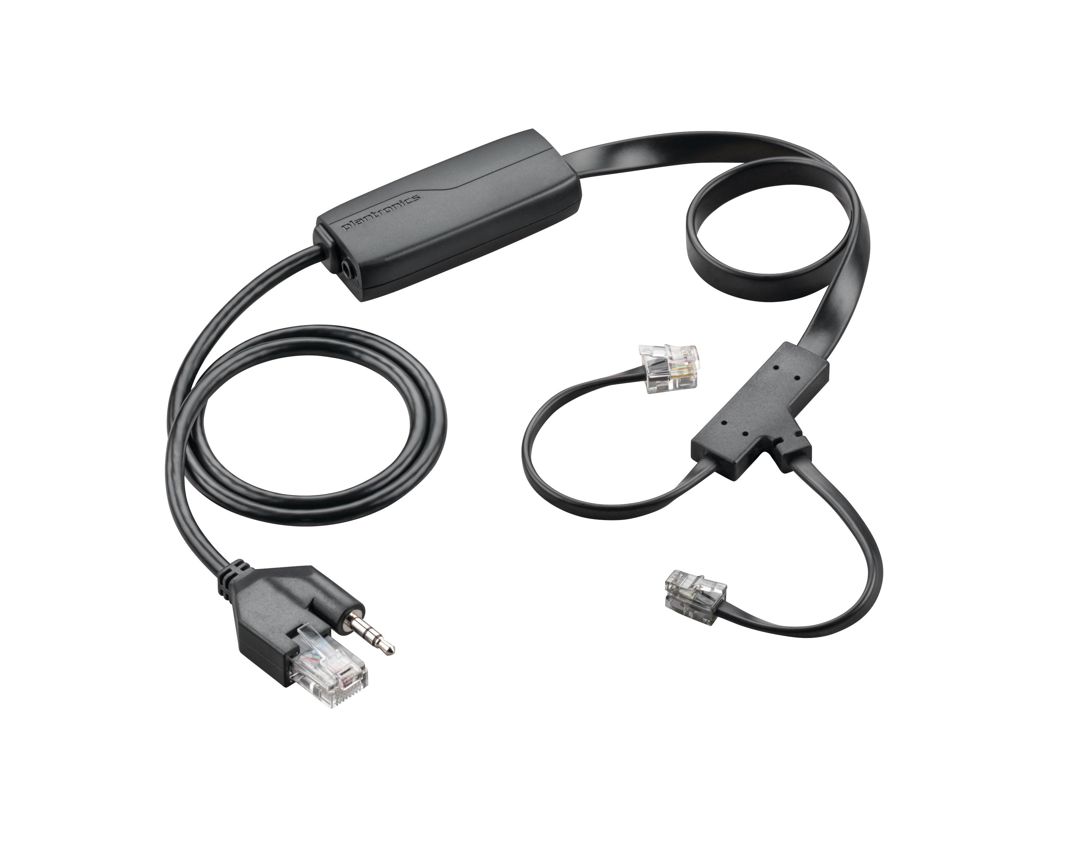 Poly APC-43 Electronic Hookswitch TAA Noir