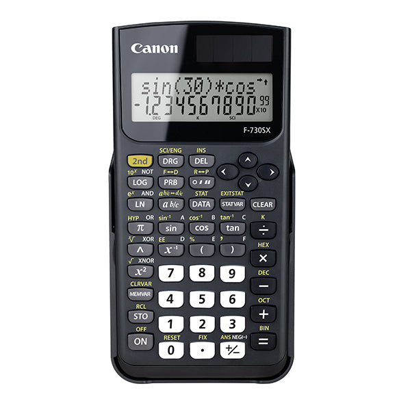 Canon F-730SX calculatrice Poche Calculatrice scientifique Noir - Image 3