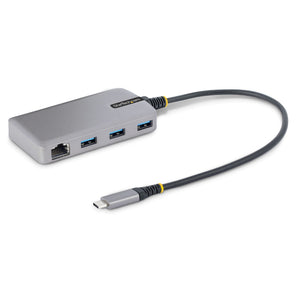 StarTech.com 5G3AGBB-USB-C-HUB station d'accueil Avec fil USB 3.2 Gen 1 (3.1 Gen 1) Type-C Gris - Image 1
