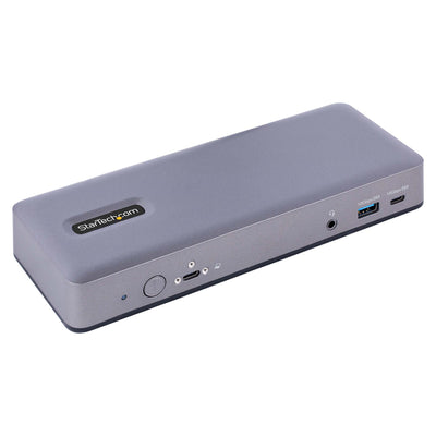 StarTech.com DK31C3MNCR station d'accueil Avec fil USB 3.2 Gen 2 (3.1 Gen 2) Type-C Gris - Image 1