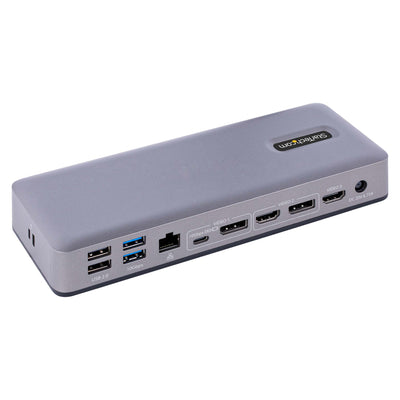 StarTech.com DK31C3MNCR station d'accueil Avec fil USB 3.2 Gen 2 (3.1 Gen 2) Type-C Gris - Image 2