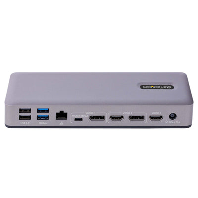 StarTech.com DK31C3MNCR station d'accueil Avec fil USB 3.2 Gen 2 (3.1 Gen 2) Type-C Gris - Image 4