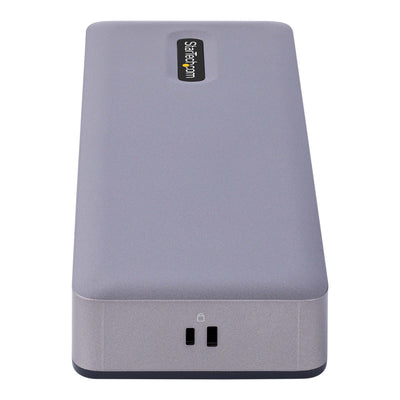 StarTech.com DK31C3MNCR station d'accueil Avec fil USB 3.2 Gen 2 (3.1 Gen 2) Type-C Gris - Image 5