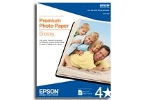 EPSON Premium Photo Paper Glossy 11" x 17" 20 Sheets (S041290)