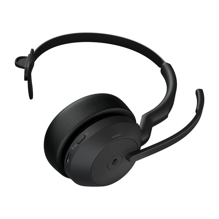 Jabra Evolve2 55 Casque Avec fil &sans fil Arceau Bureau/Centre d'appels Bluetooth Noir - Image 3