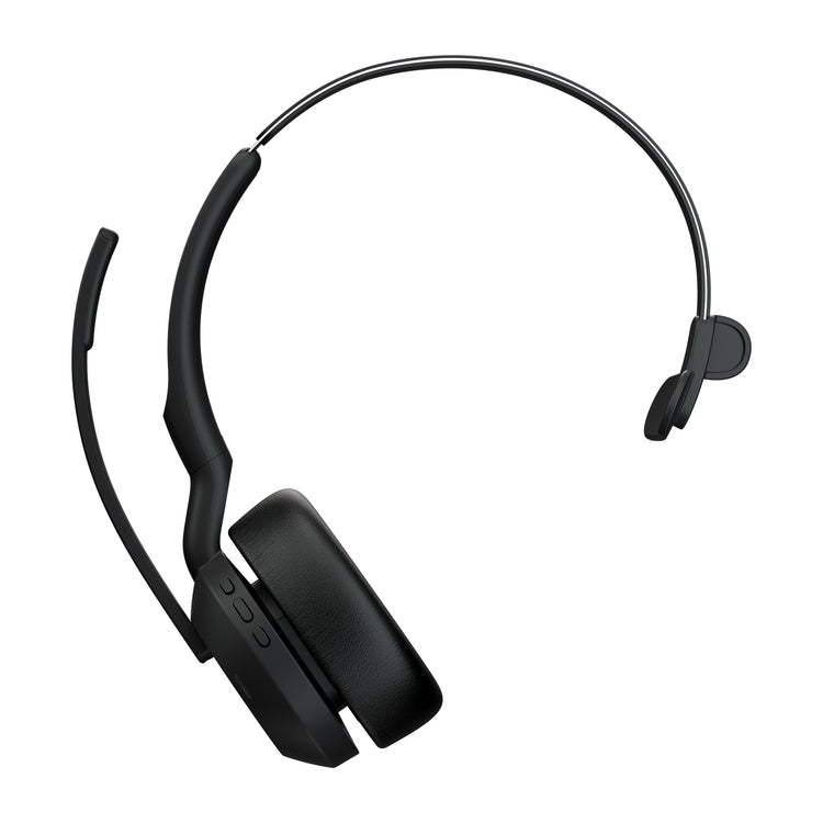 Jabra Evolve2 55 Casque Avec fil &sans fil Arceau Bureau/Centre d'appels Bluetooth Socle de chargement Noir - Image 3