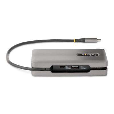 StarTech.com DKT31CDHPD3 station d'accueil Avec fil USB 3.2 Gen 2 (3.1 Gen 2) Type-C Gris - Image 6