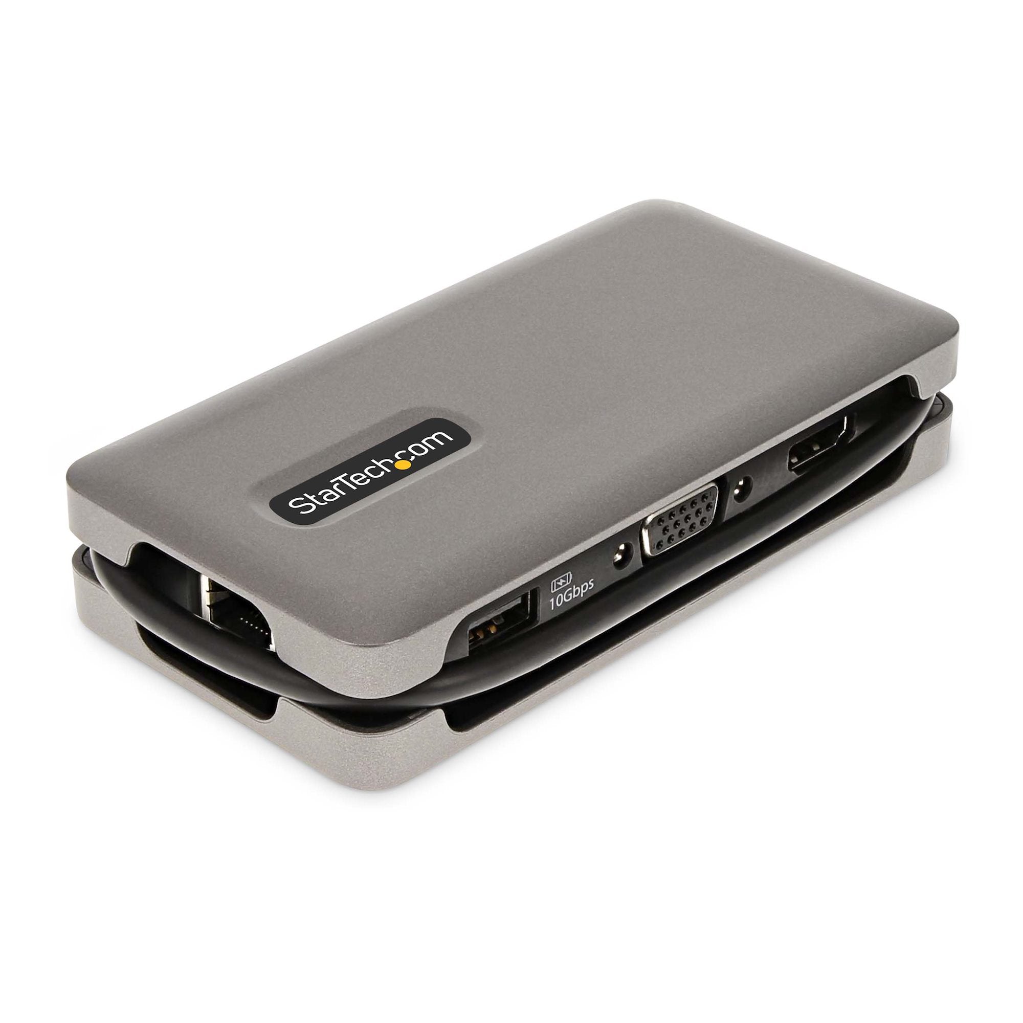 StarTech.com DKT31CVHPD3 station d'accueil Avec fil USB 3.2 Gen 2 (3.1 Gen 2) Type-C Gris - Image 3