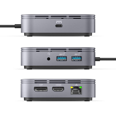 Targus HDTB3TD station d'accueil Avec fil Thunderbolt 3 Gris - Image 2