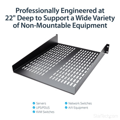 StarTech.com CABSHELF22V accessoire de racks - Image 4
