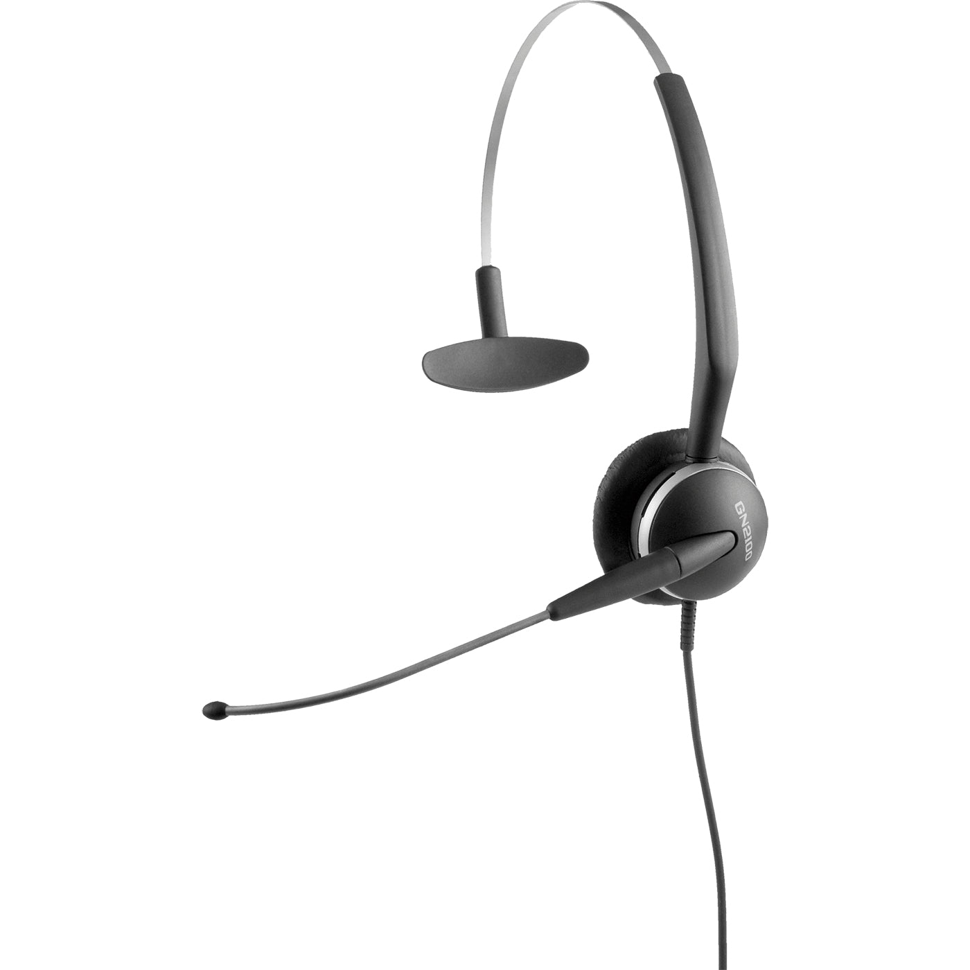 Jabra GN2100 Casque Avec fil Minerve, Crochets auriculaires Bureau/Centre d'appels Bluetooth Noir