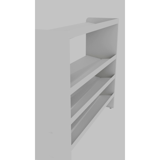 RAKABOT Titan 4 Tier Panels - Black (TITAN-PAN4E-BLK)