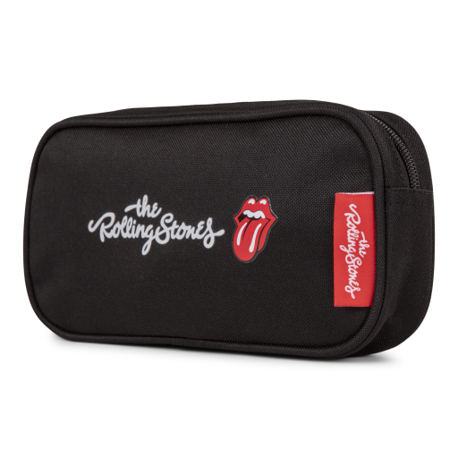PCA6022RS The Rolling Stones The Core Pencil Case - 100% Polyester, Black