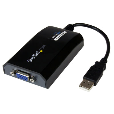 StarTech.com USB2VGAPRO2 adaptateur graphique USB 1920 x 1200 pixels Noir - Image 1