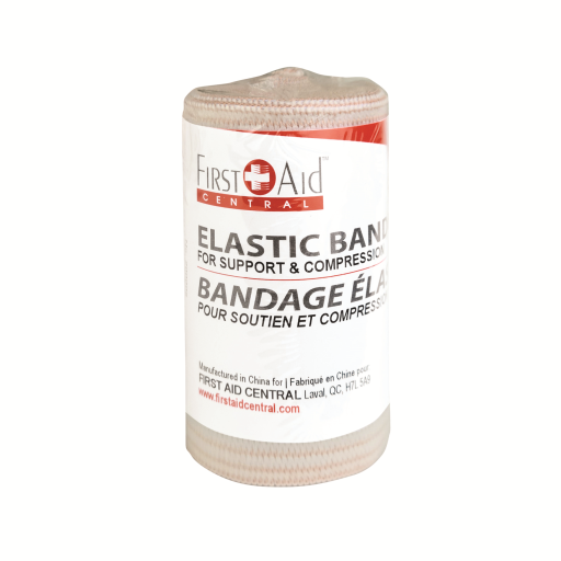 FIRST AID CENTRAL Elastic Wrap Bandage, 3"x15' (200006)