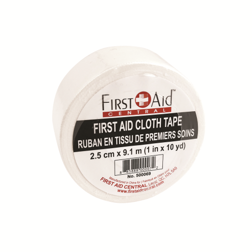 FIRST AID CENTRAL First Aid Cloth Tape, 1"x30' (500069)