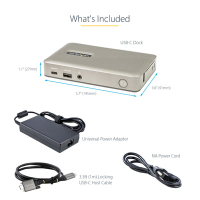 StarTech.com DKM30CHDPD station d'accueil Avec fil USB 3.2 Gen 1 (3.1 Gen 1) Type-C Gris - Image 13