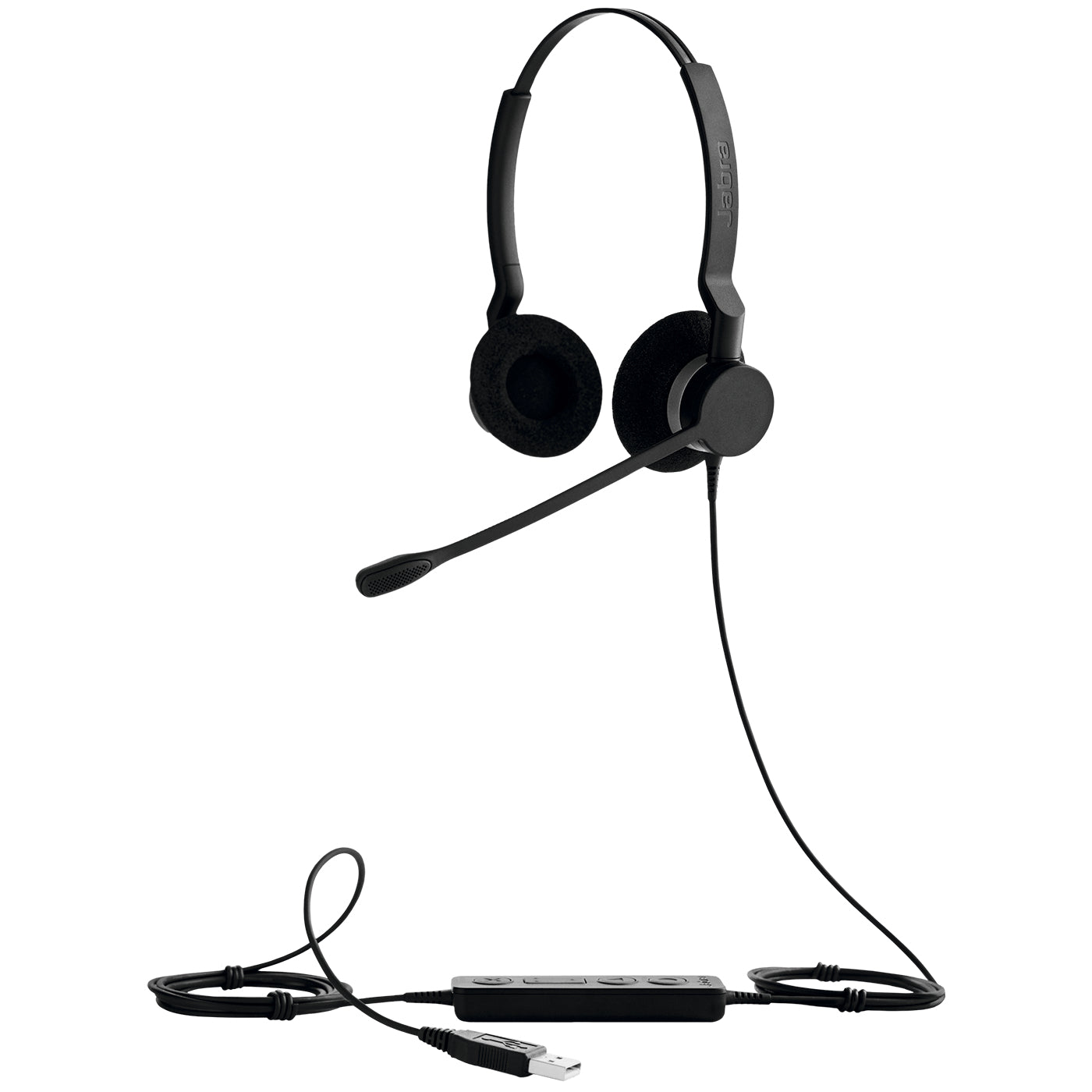 Jabra Biz 2300 Casque Avec fil Arceau Bureau/Centre d'appels USB Type-A Noir - Image 4