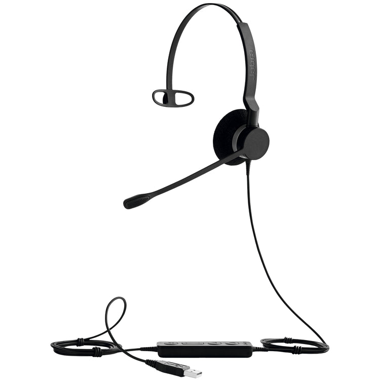 Jabra 2393-823-109 casque Avec fil Arceau Bureau/Centre d'appels USB Type-A Noir - Image 4
