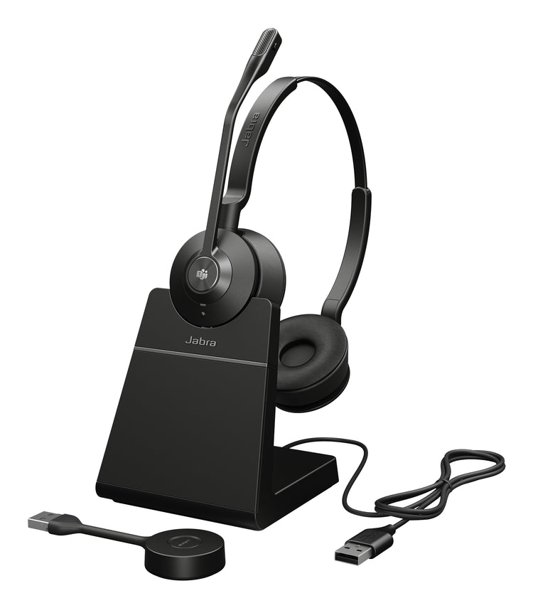 Jabra Engage 55 SE Casque Sans fil Arceau Bureau/Centre d'appels Noir - Image 1