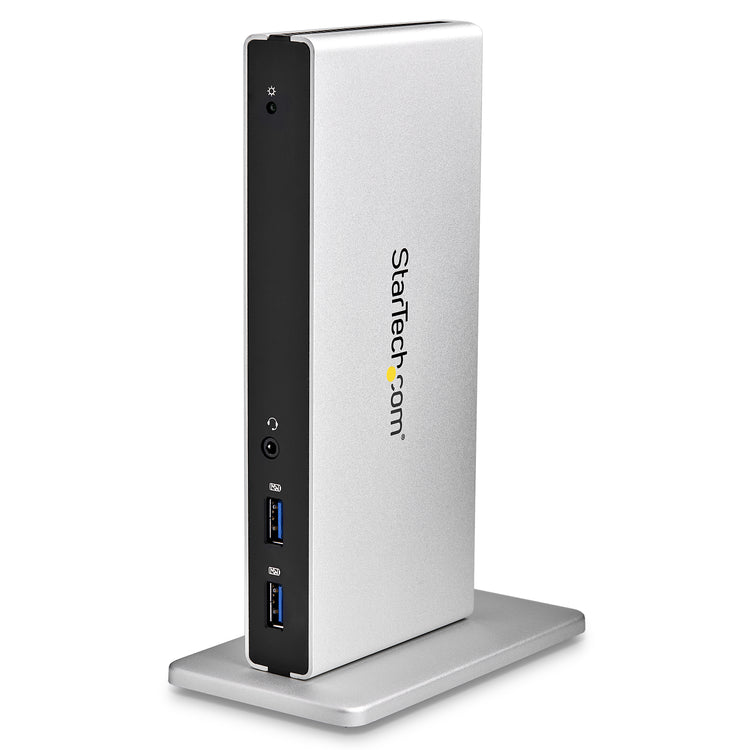 StarTech.com USB3SDOCKDD station d'accueil Avec fil USB 3.2 Gen 1 (3.1 Gen 1) Type-B Noir, Argent - Image 1