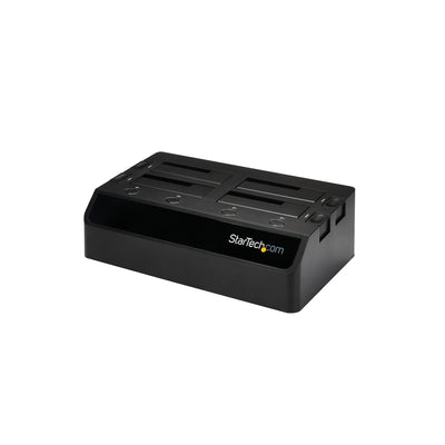 StarTech.com SDOCK4U33 Station d'accueil de disques de stockage USB 3.2 Gen 1 (3.1 Gen 1) Type-B Noir - Image 2