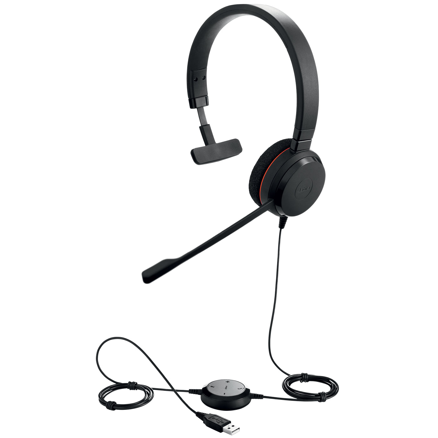 Jabra Evolve 20 Casque Avec fil Arceau Bureau/Centre d'appels USB Type-A Noir - Image 2