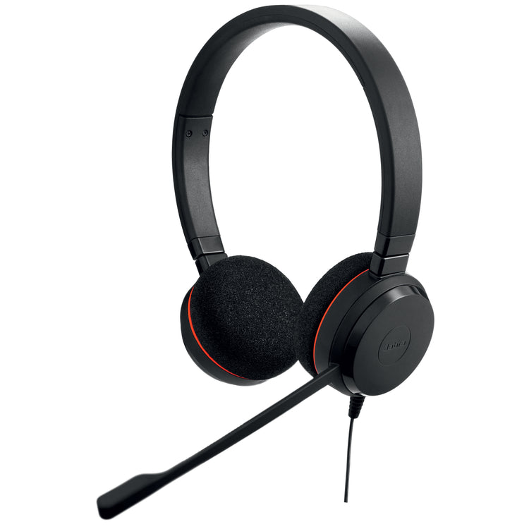 Jabra Evolve 20 Casque Avec fil Arceau Bureau/Centre d'appels USB Type-A Noir - Image 1