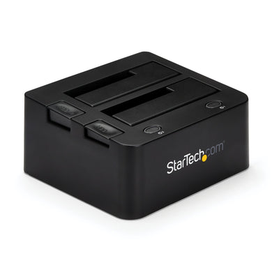StarTech.com UNIDOCKU33 Station d'accueil de disques de stockage USB 3.2 Gen 1 (3.1 Gen 1) Type-B Noir - Image 1