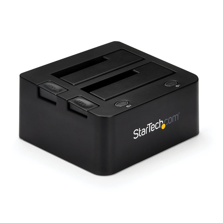StarTech.com UNIDOCKU33 Station d'accueil de disques de stockage USB 3.2 Gen 1 (3.1 Gen 1) Type-B Noir - Image 1