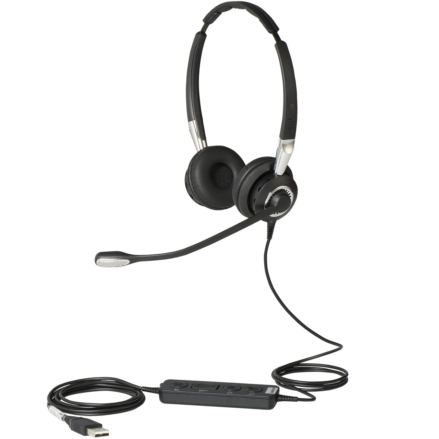 Jabra BIZ 2400 II Casque Avec fil Arceau Bureau/Centre d'appels USB Type-A Noir - Image 1