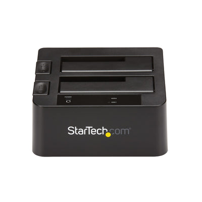 StarTech.com SDOCK2U313 Station d'accueil de disques de stockage USB 3.2 Gen 2 (3.1 Gen 2) Type micro-B Noir - Image 2