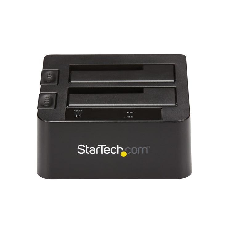 StarTech.com SDOCK2U313 Station d'accueil de disques de stockage USB 3.2 Gen 2 (3.1 Gen 2) Type micro-B Noir - Image 2