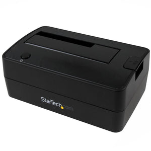StarTech.com SDOCKU313 Station d'accueil de disques de stockage USB 3.2 Gen 2 (3.1 Gen 2) Type micro-B Noir - Image 1