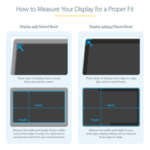 StarTech.com PRIVACY-SCREEN-238M filtre anti-reflets pour écran et filtre de confidentialité 60,5 cm (23.8") Moniteur Filtre de confidentialité sans bords pour ordinateur - Image 11