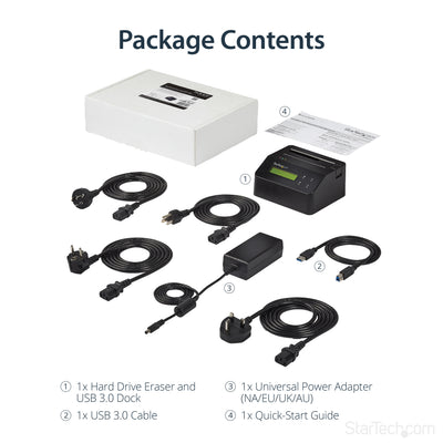 StarTech.com SDOCK1EU3P pièce et accessoire pour dispositifs de stockage de données - Image 8