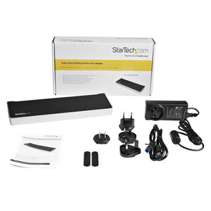 StarTech.com USB3DOCKH2DP station d'accueil Avec fil USB 3.2 Gen 1 (3.1 Gen 1) Type-A Noir, Argent - Image 6