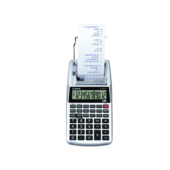 Canon P1-DHV-3 calculatrice Bureau Calculatrice imprimante Argent - Image 2