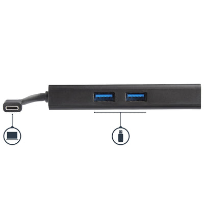 StarTech.com DKT30CHPD station d'accueil Avec fil USB 3.2 Gen 1 (3.1 Gen 1) Type-C Noir - Image 4