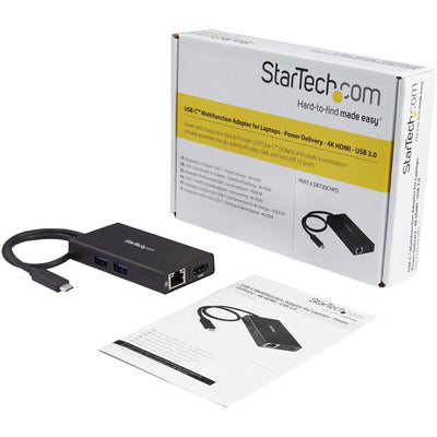 StarTech.com DKT30CHPD station d'accueil Avec fil USB 3.2 Gen 1 (3.1 Gen 1) Type-C Noir - Image 7