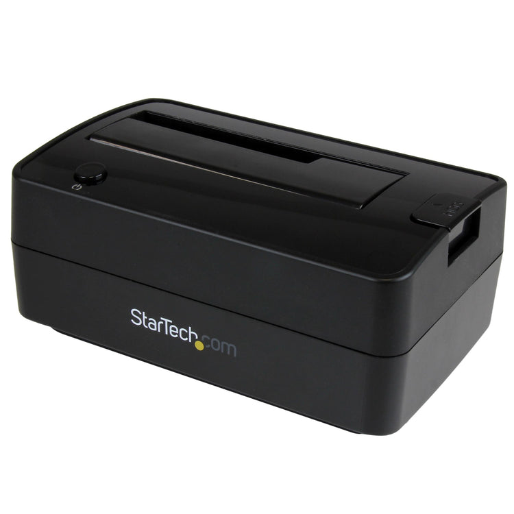 StarTech.com SDOCKU313E Station d'accueil de disques de stockage USB 3.2 Gen 2 (3.1 Gen 2) Type-B Noir - Image 1